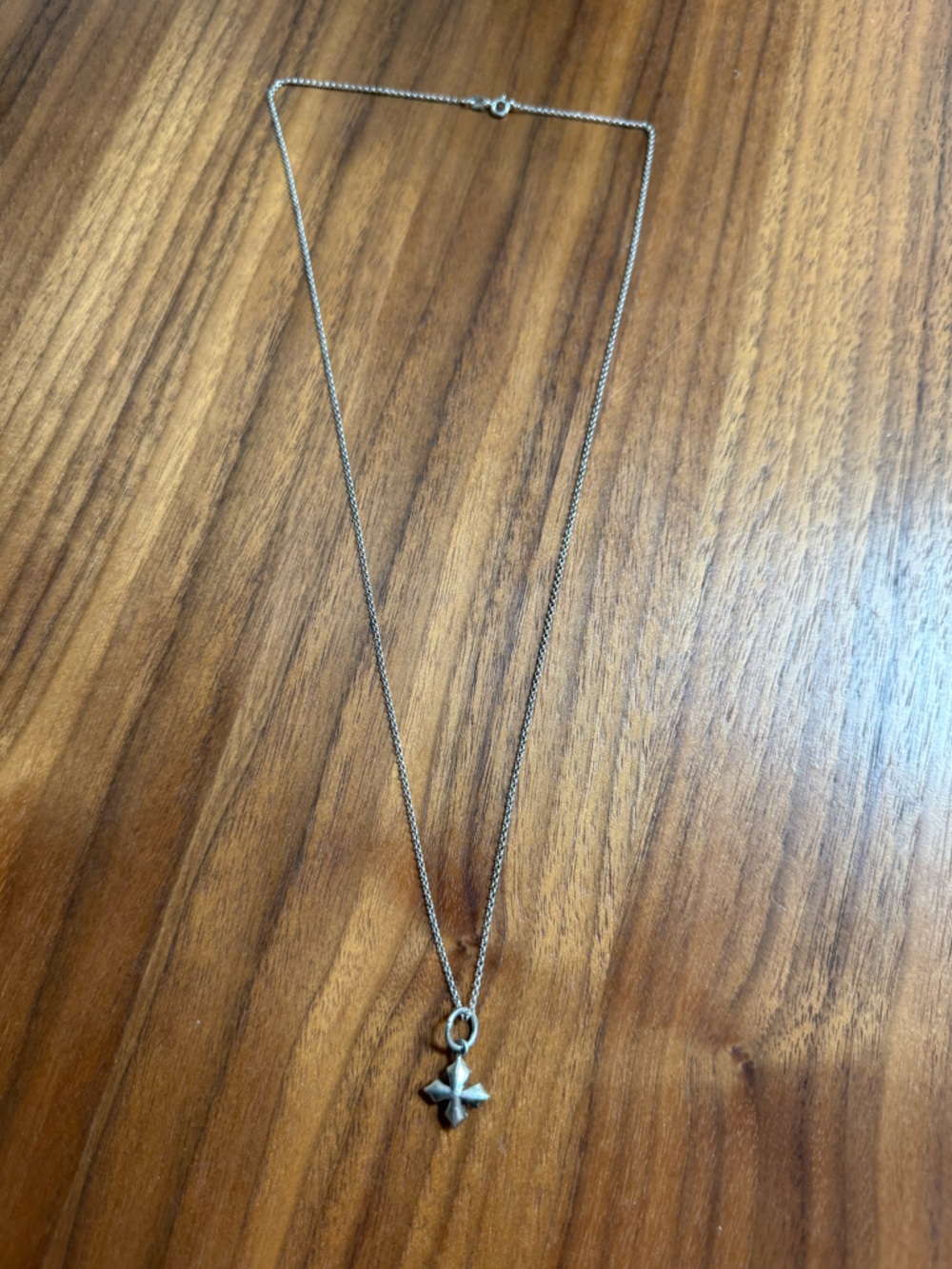 King Baby Fleur de Les  Silver Rope Chain Necklace